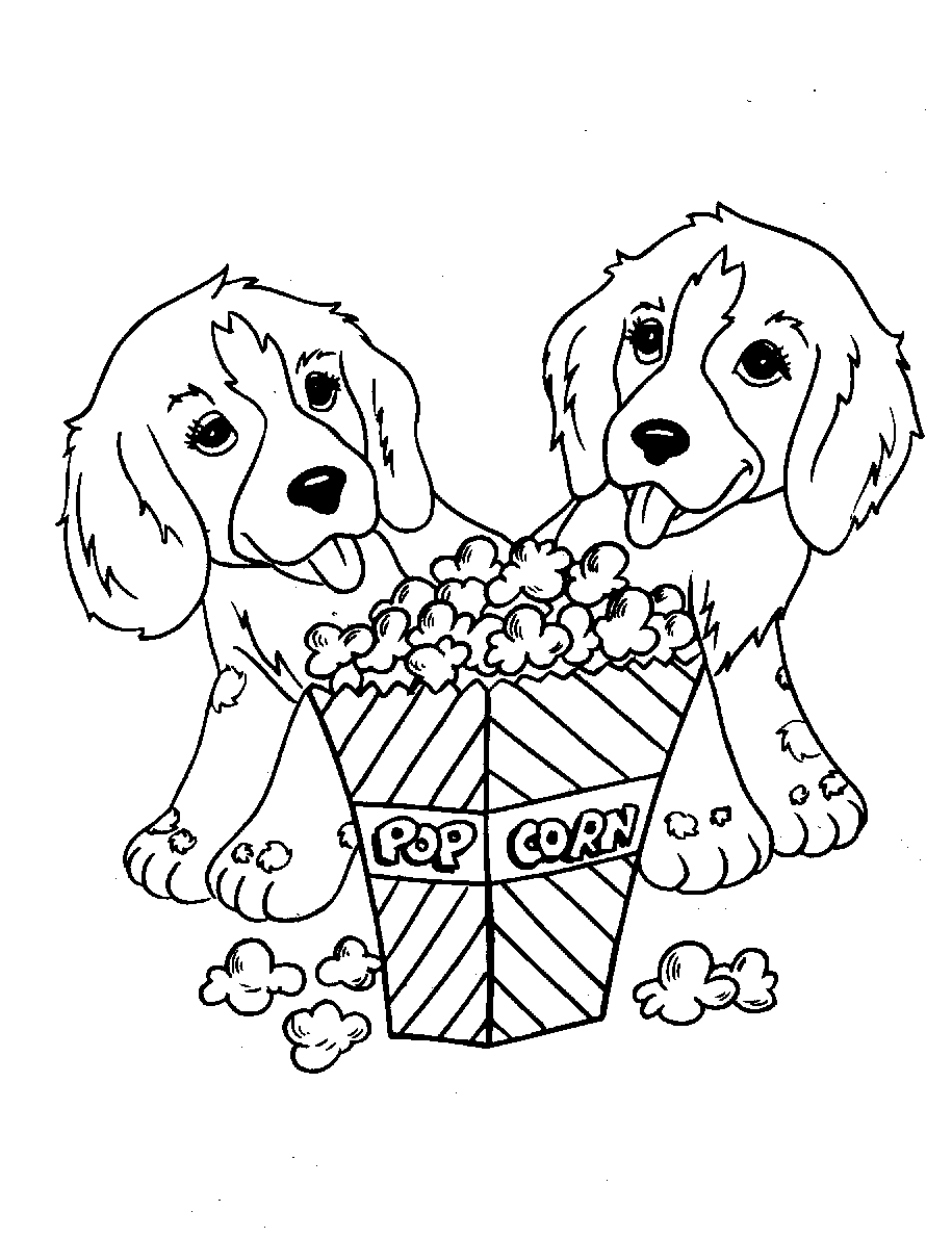 Раскраска: собака (Животные) #3207 - Бесплатные раскраски для печати