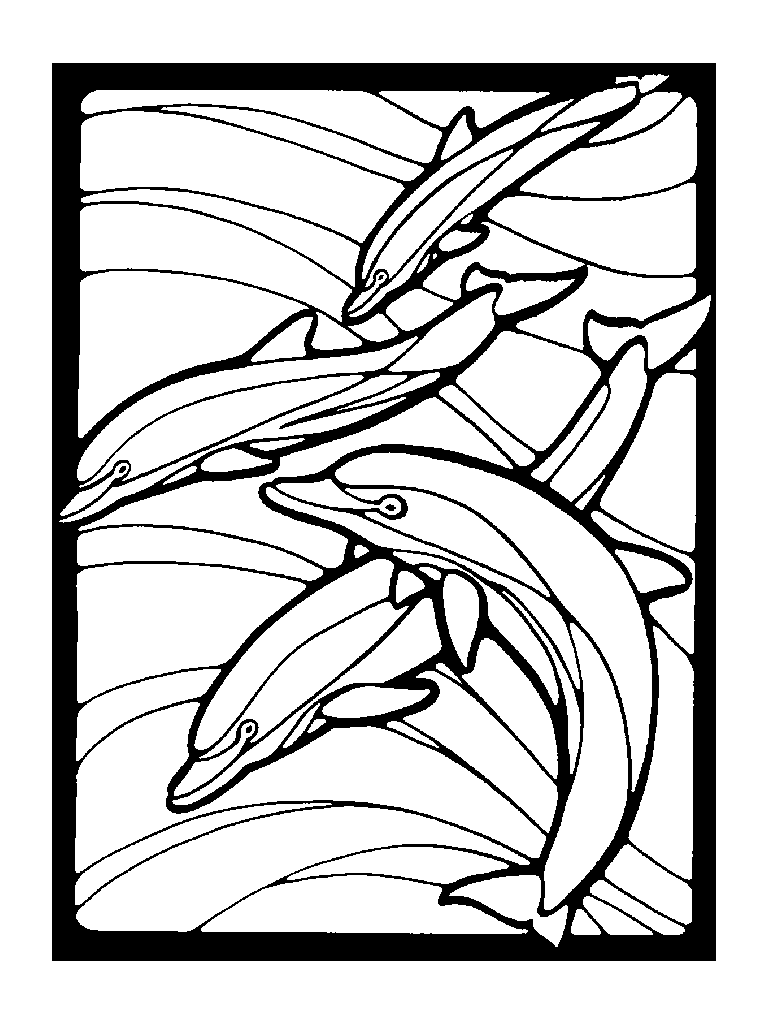 Раскраска: дельфин (Животные) #5127 - Бесплатные раскраски для печати