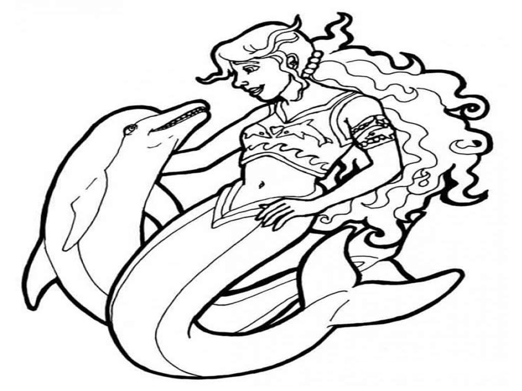 Раскраска: дельфин (Животные) #5132 - Бесплатные раскраски для печати