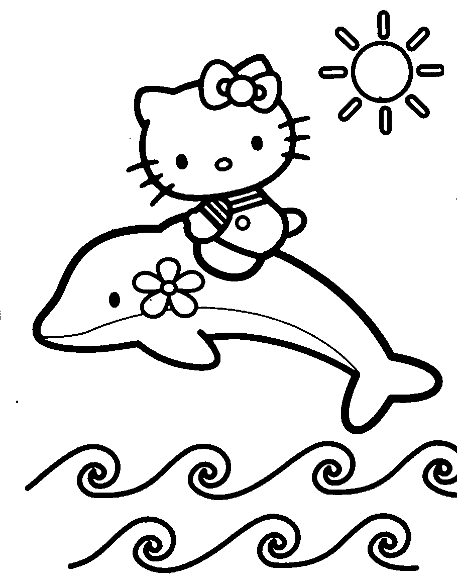 Раскраска: дельфин (Животные) #5196 - Бесплатные раскраски для печати