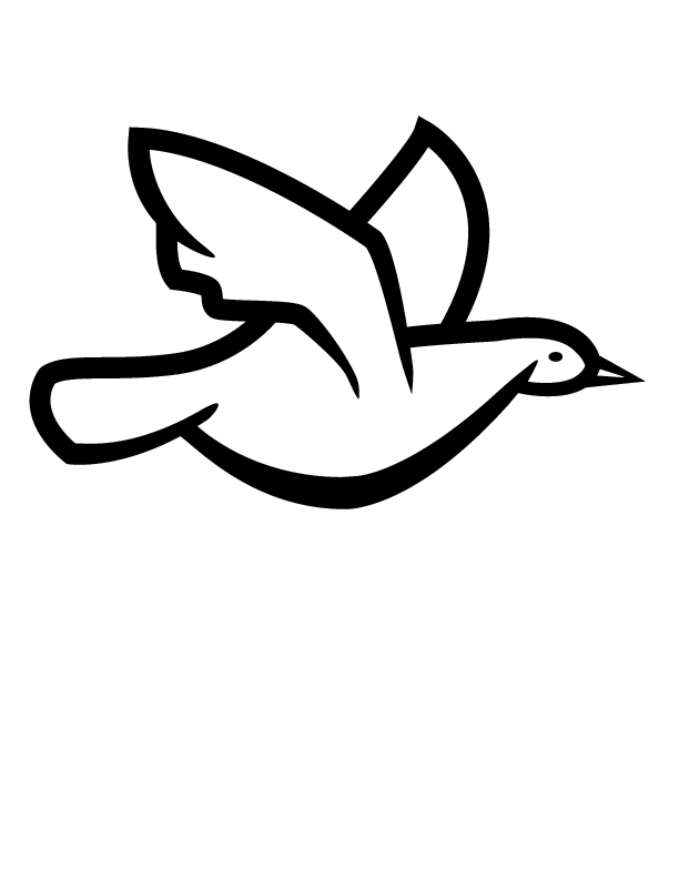 Раскраска: голубь (Животные) #3926 - Бесплатные раскраски для печати