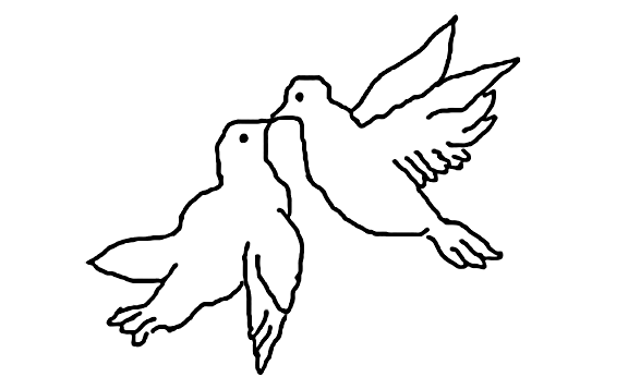 Раскраска: голубь (Животные) #3946 - Бесплатные раскраски для печати