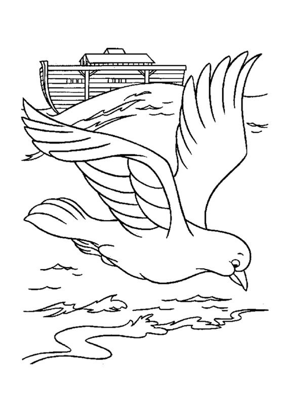 Раскраска: голубь (Животные) #3962 - Бесплатные раскраски для печати