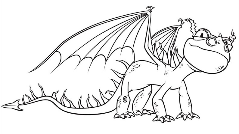 Раскраска: дракон (Животные) #5764 - Бесплатные раскраски для печати