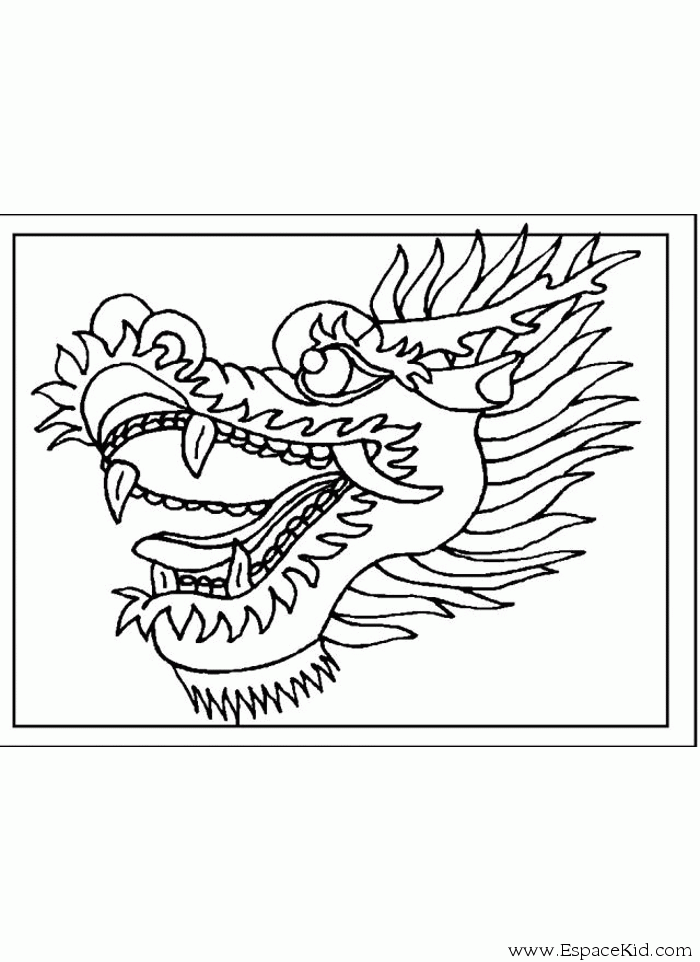 Раскраска: дракон (Животные) #5859 - Бесплатные раскраски для печати