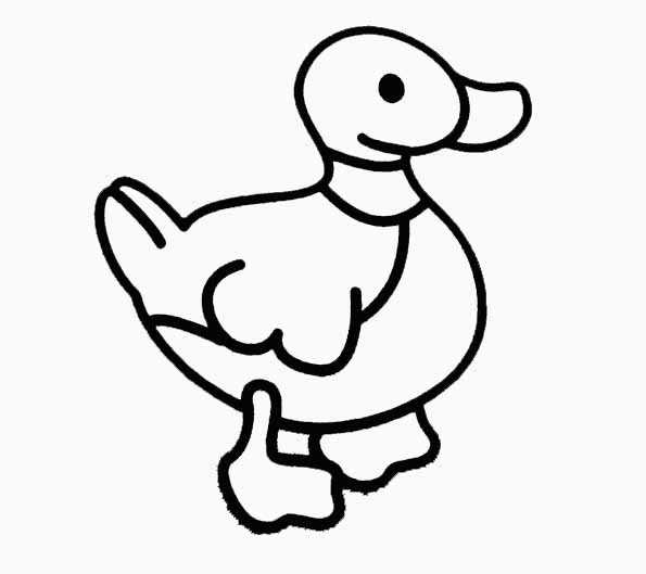 Раскраска: утка (Животные) #1464 - Бесплатные раскраски для печати