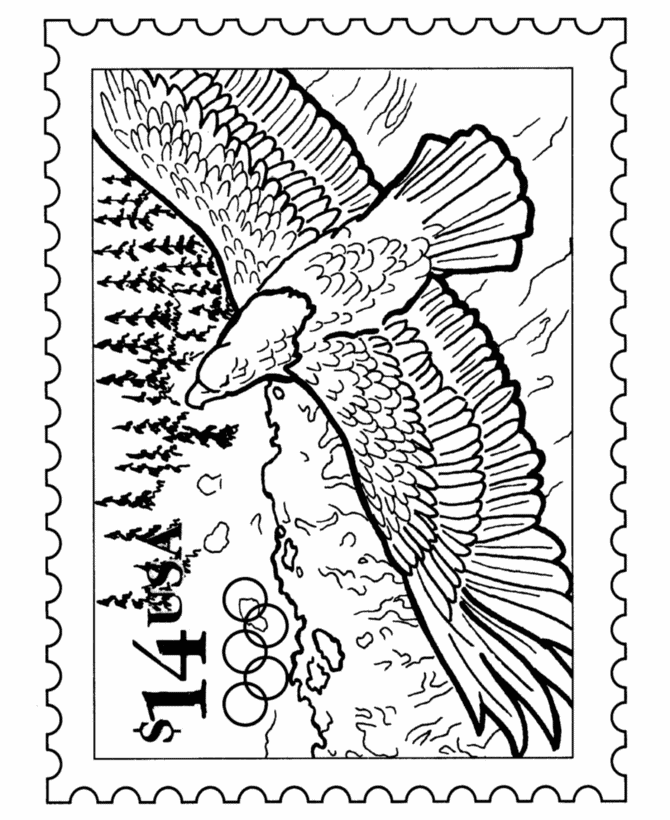 Раскраска: орел (Животные) #320 - Бесплатные раскраски для печати