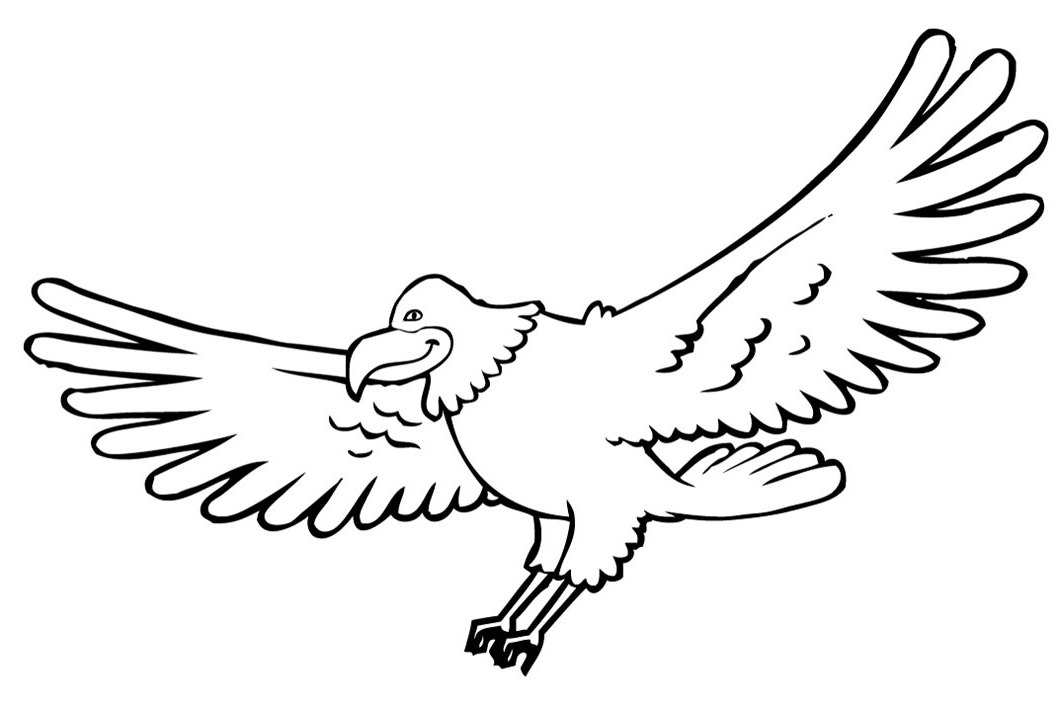 Раскраска: орел (Животные) #360 - Бесплатные раскраски для печати