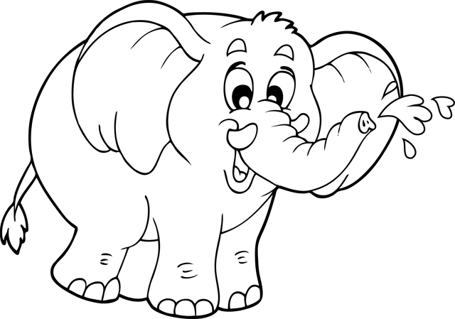 Раскраска: слон (Животные) #6295 - Бесплатные раскраски для печати
