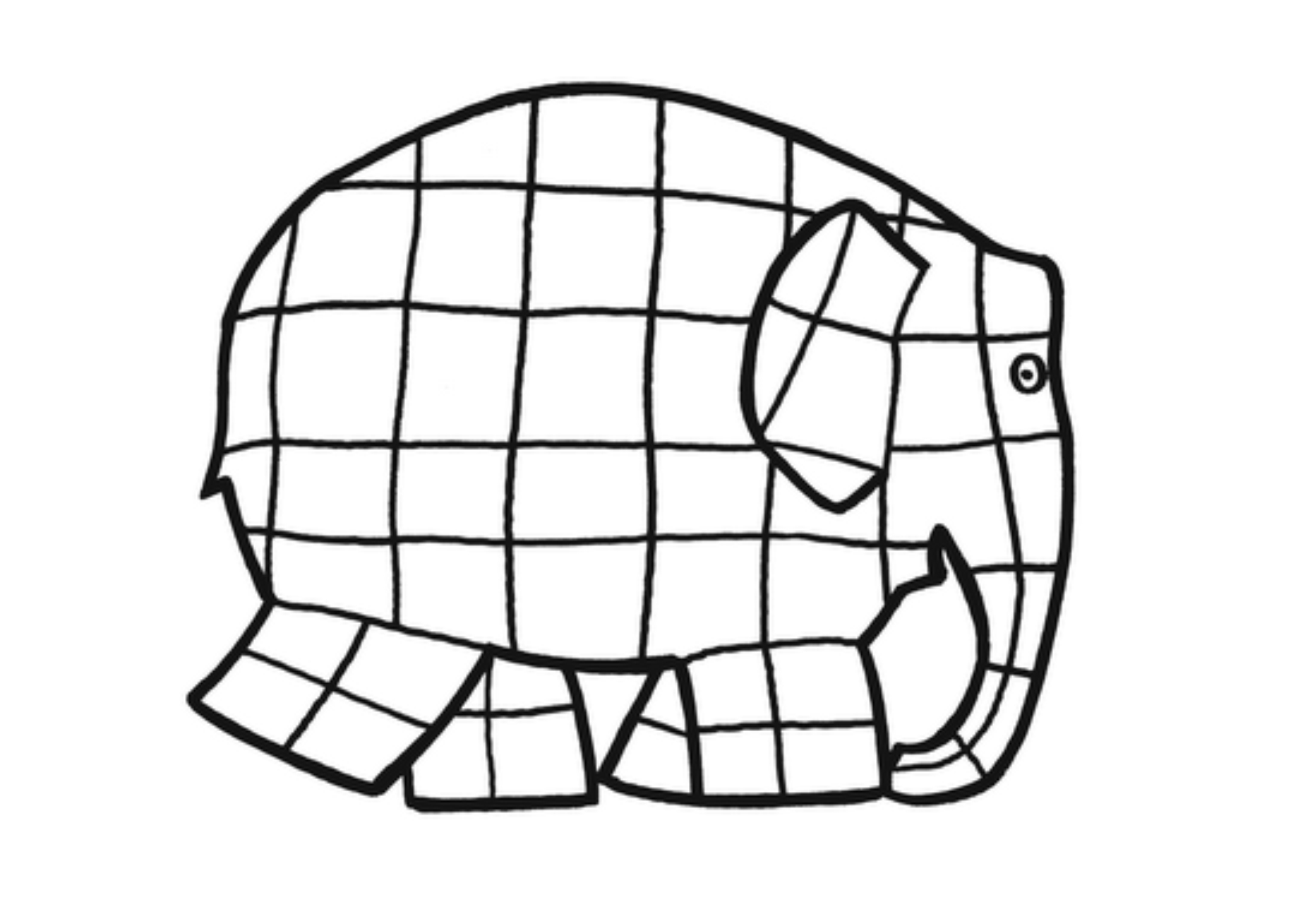 Раскраска: слон (Животные) #6315 - Бесплатные раскраски для печати