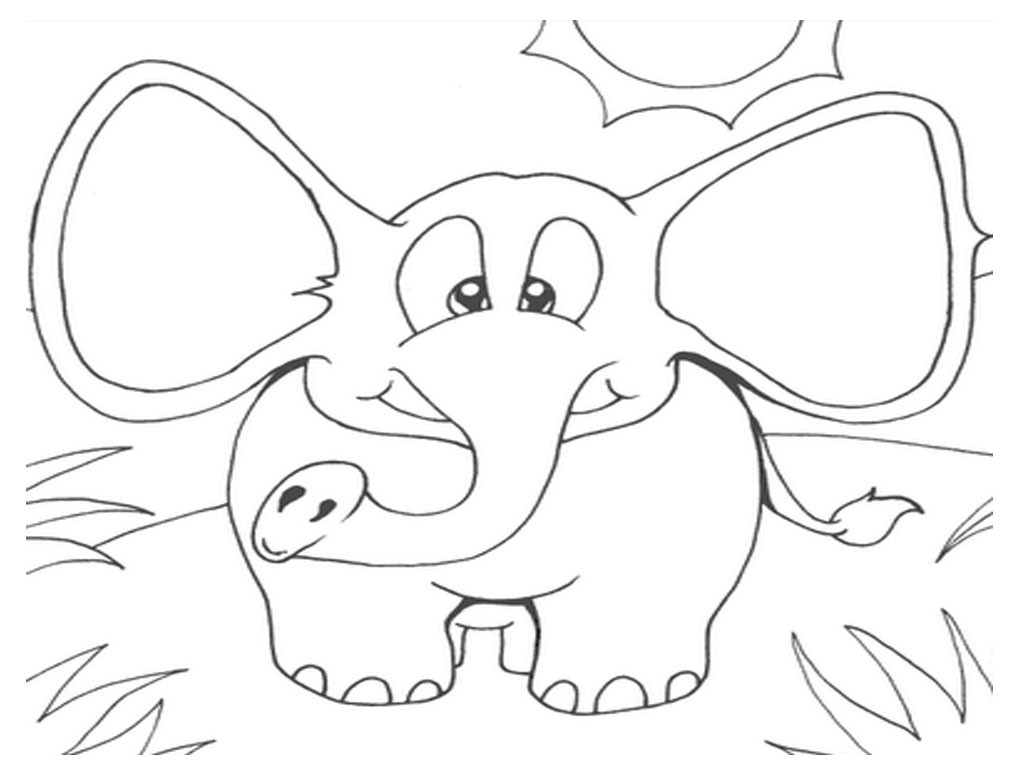 Раскраска: слон (Животные) #6330 - Бесплатные раскраски для печати