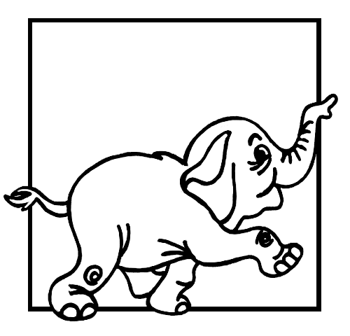 Раскраска: слон (Животные) #6358 - Бесплатные раскраски для печати
