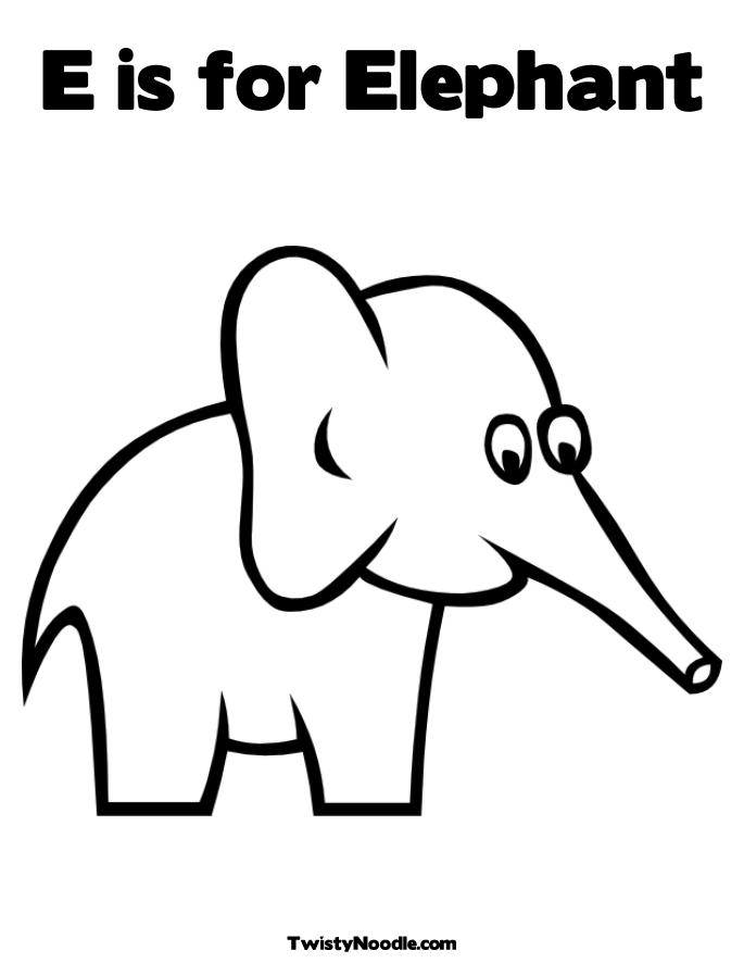 Раскраска: слон (Животные) #6363 - Бесплатные раскраски для печати