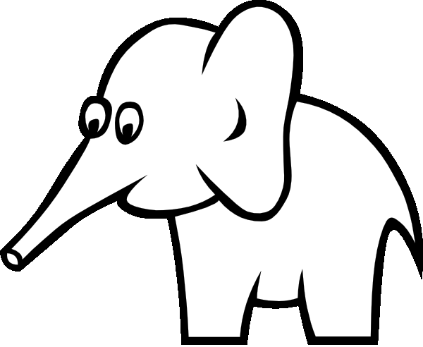 Раскраска: слон (Животные) #6374 - Бесплатные раскраски для печати