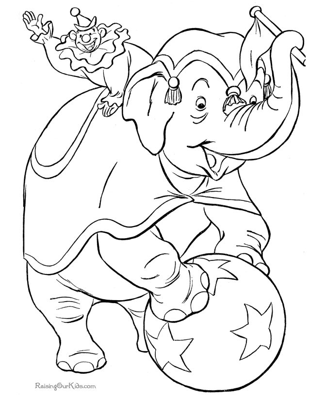 Раскраска: слон (Животные) #6380 - Бесплатные раскраски для печати