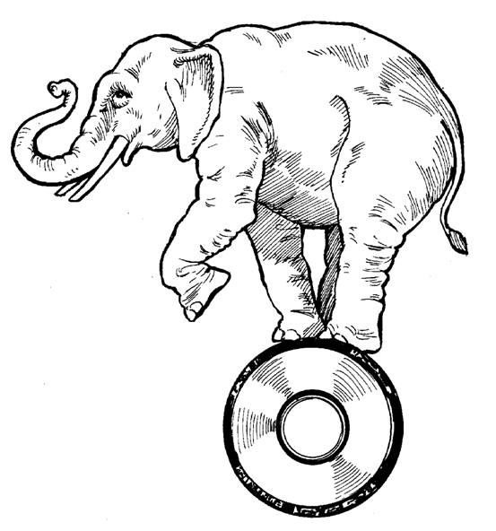 Раскраска: слон (Животные) #6429 - Бесплатные раскраски для печати