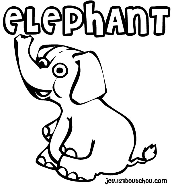 Раскраска: слон (Животные) #6492 - Бесплатные раскраски для печати