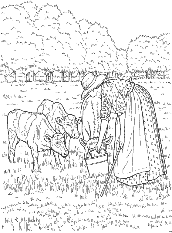 Раскраска: Сельскохозяйственные животные (Животные) #21490 - Бесплатные раскраски для печати