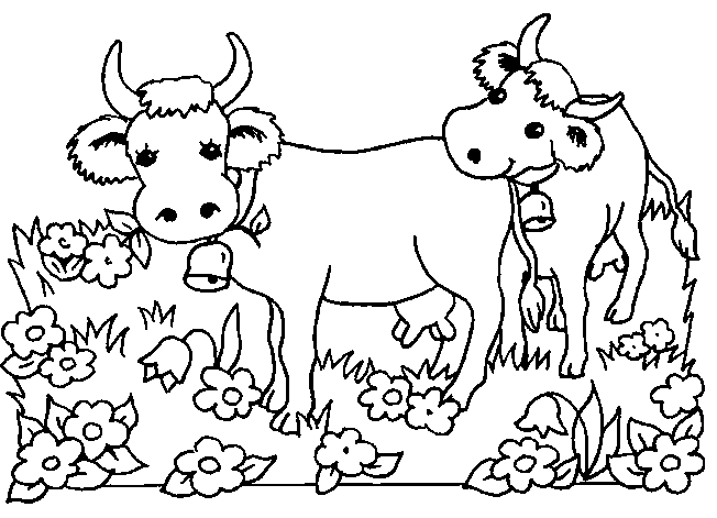 Раскраска: Сельскохозяйственные животные (Животные) #21559 - Бесплатные раскраски для печати