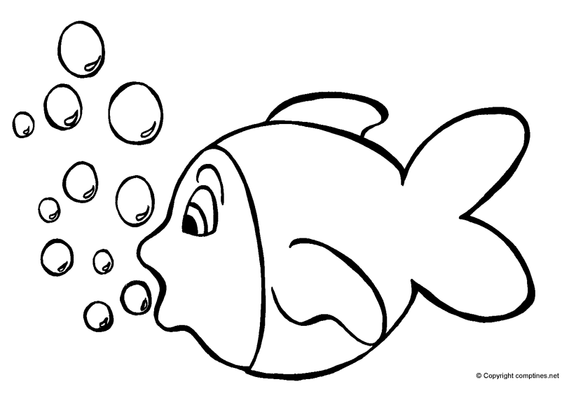Раскраска: рыба (Животные) #17051 - Бесплатные раскраски для печати