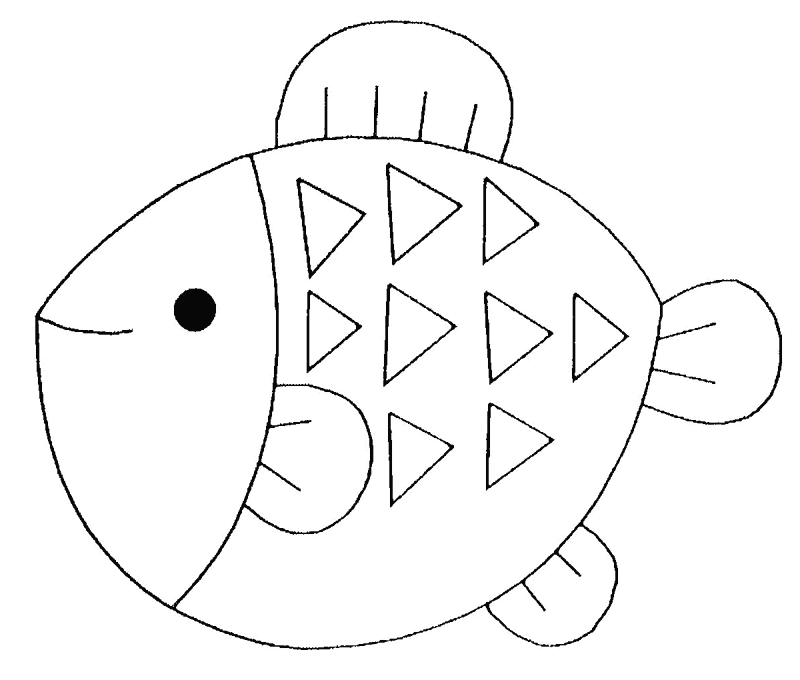 Раскраска: рыба (Животные) #17063 - Бесплатные раскраски для печати