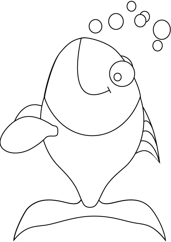 Раскраска: рыба (Животные) #17075 - Бесплатные раскраски для печати