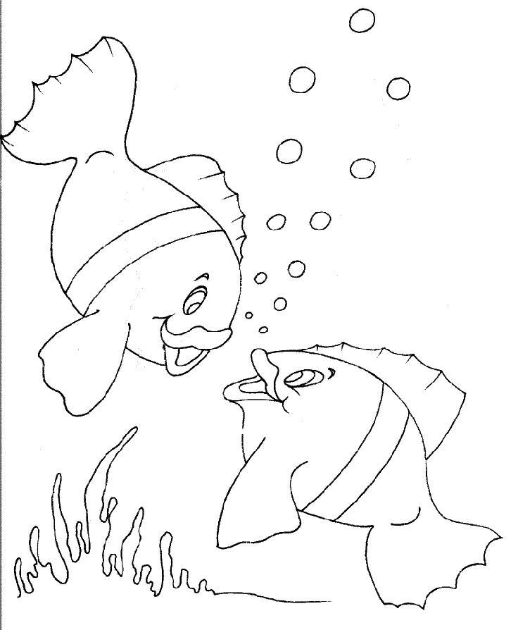 Раскраска: рыба (Животные) #17091 - Бесплатные раскраски для печати