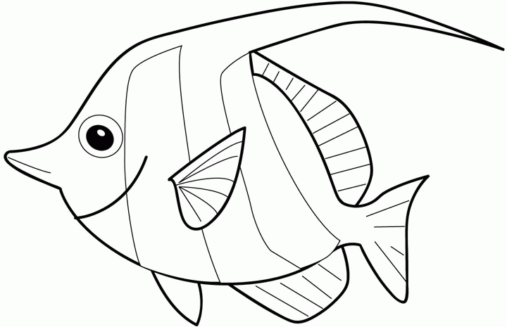 Раскраска: рыба (Животные) #17160 - Бесплатные раскраски для печати
