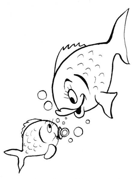 Раскраска: рыба (Животные) #17187 - Бесплатные раскраски для печати