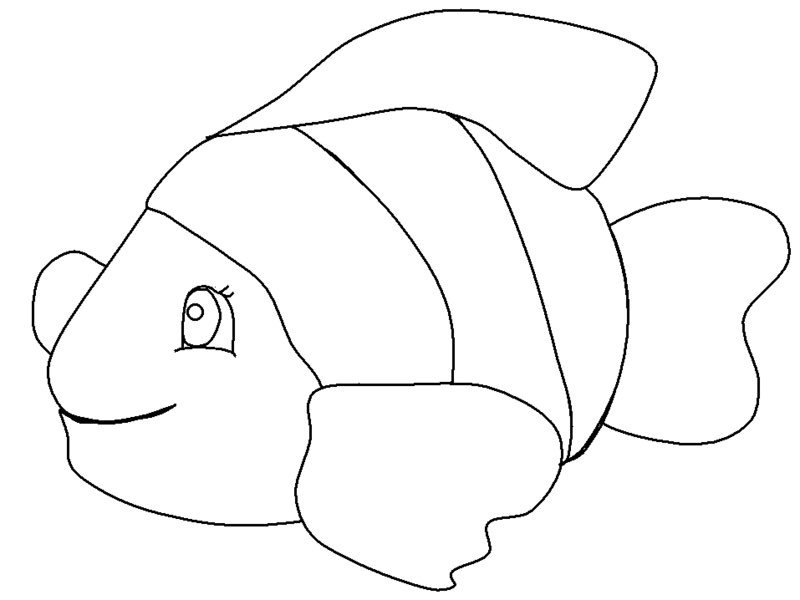 Раскраска: рыба (Животные) #17189 - Бесплатные раскраски для печати