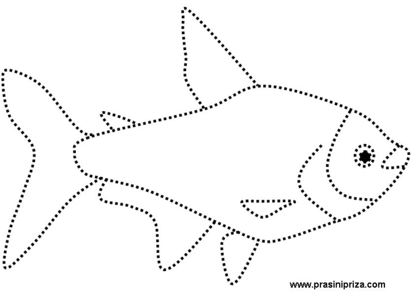 Раскраска: рыба (Животные) #17205 - Бесплатные раскраски для печати