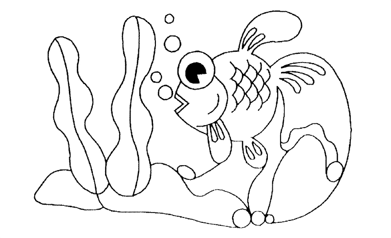 Раскраска: рыба (Животные) #17207 - Бесплатные раскраски для печати