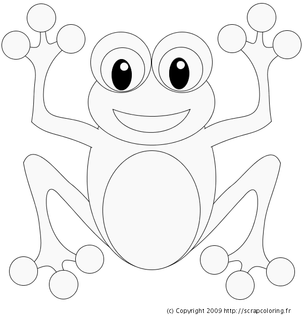 Раскраска: лягушка (Животные) #7583 - Бесплатные раскраски для печати