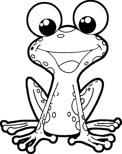 Раскраска: лягушка (Животные) #7622 - Бесплатные раскраски для печати