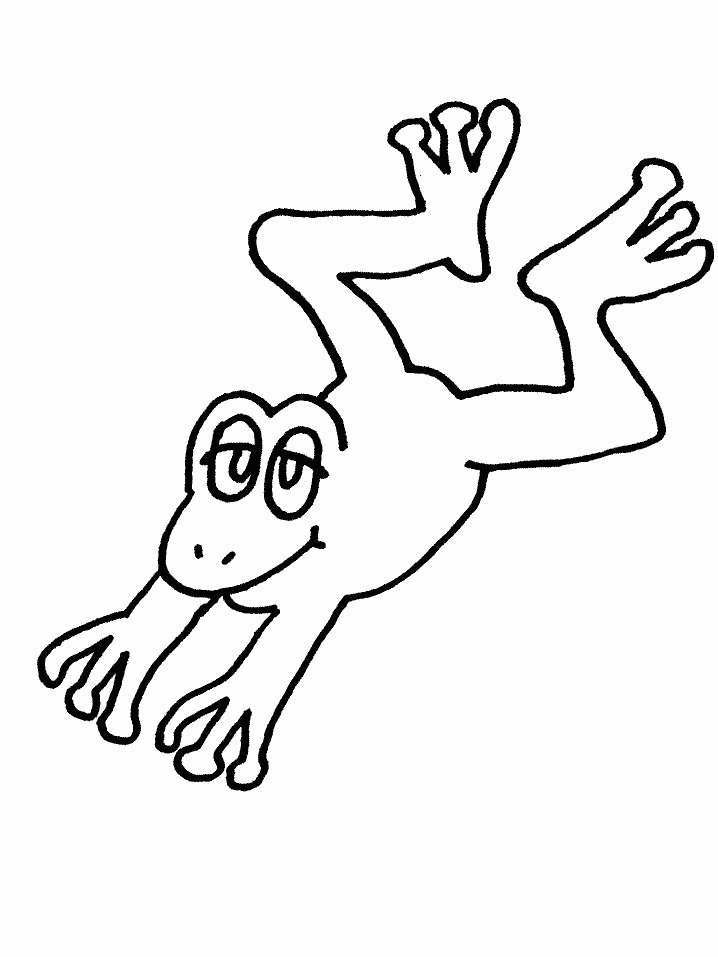 Раскраска: лягушка (Животные) #7634 - Бесплатные раскраски для печати