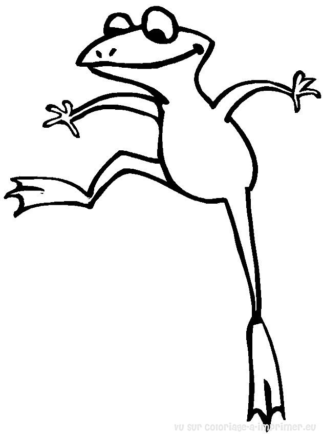 Раскраска: лягушка (Животные) #7651 - Бесплатные раскраски для печати