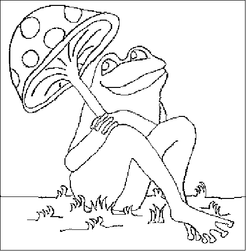 Раскраска: лягушка (Животные) #7657 - Бесплатные раскраски для печати