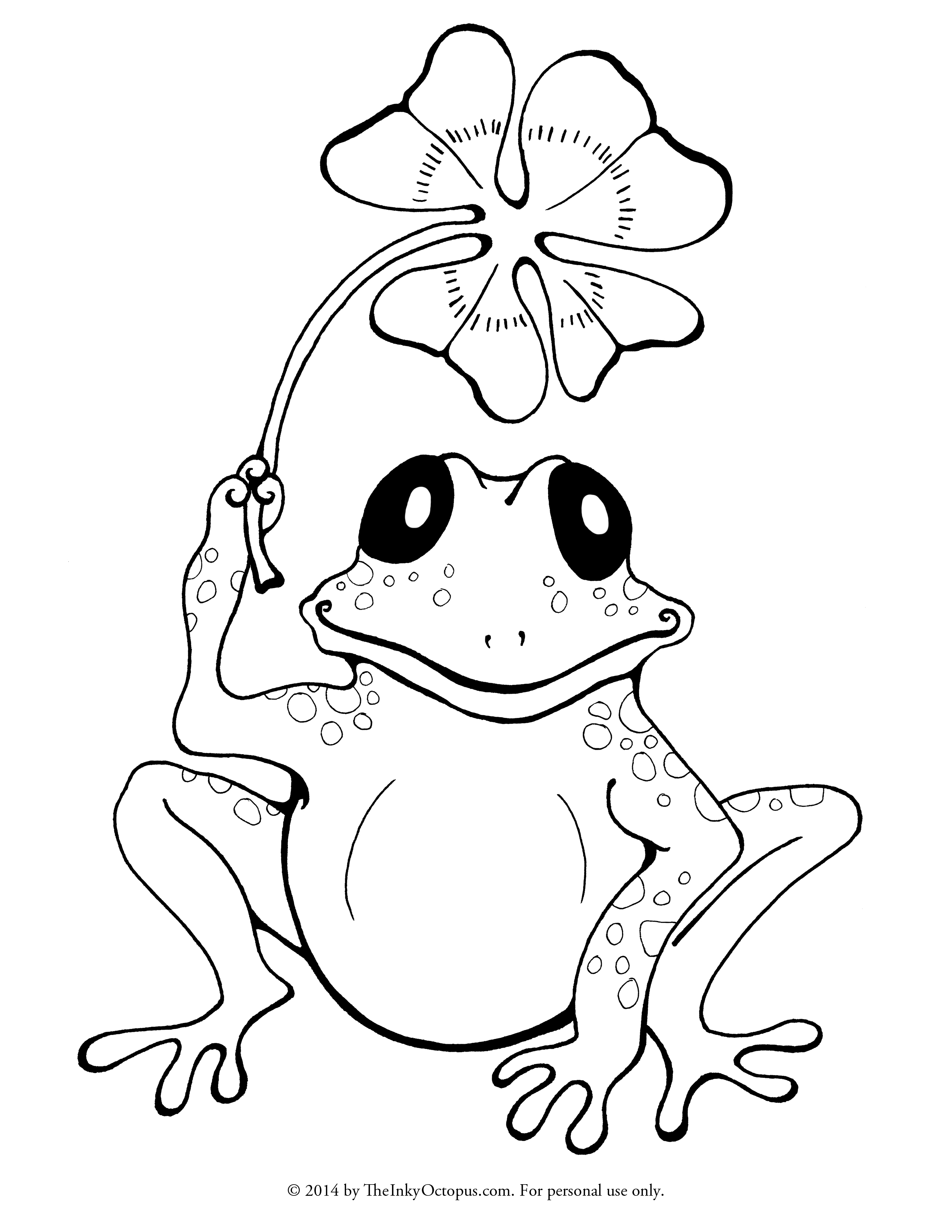 Раскраска: лягушка (Животные) #7728 - Бесплатные раскраски для печати