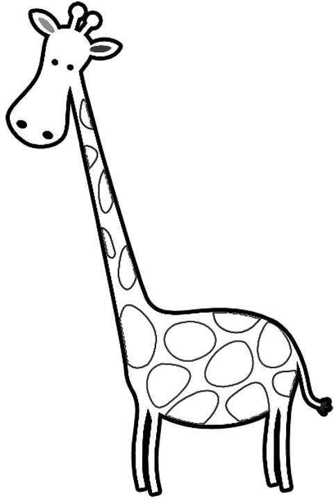 Раскраска: жираф (Животные) #7247 - Бесплатные раскраски для печати