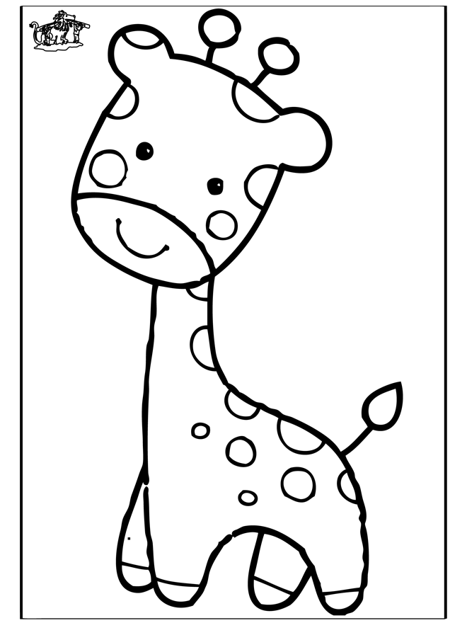 Раскраска: жираф (Животные) #7264 - Бесплатные раскраски для печати