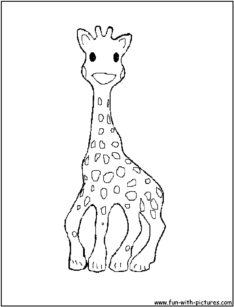 Раскраска: жираф (Животные) #7310 - Бесплатные раскраски для печати