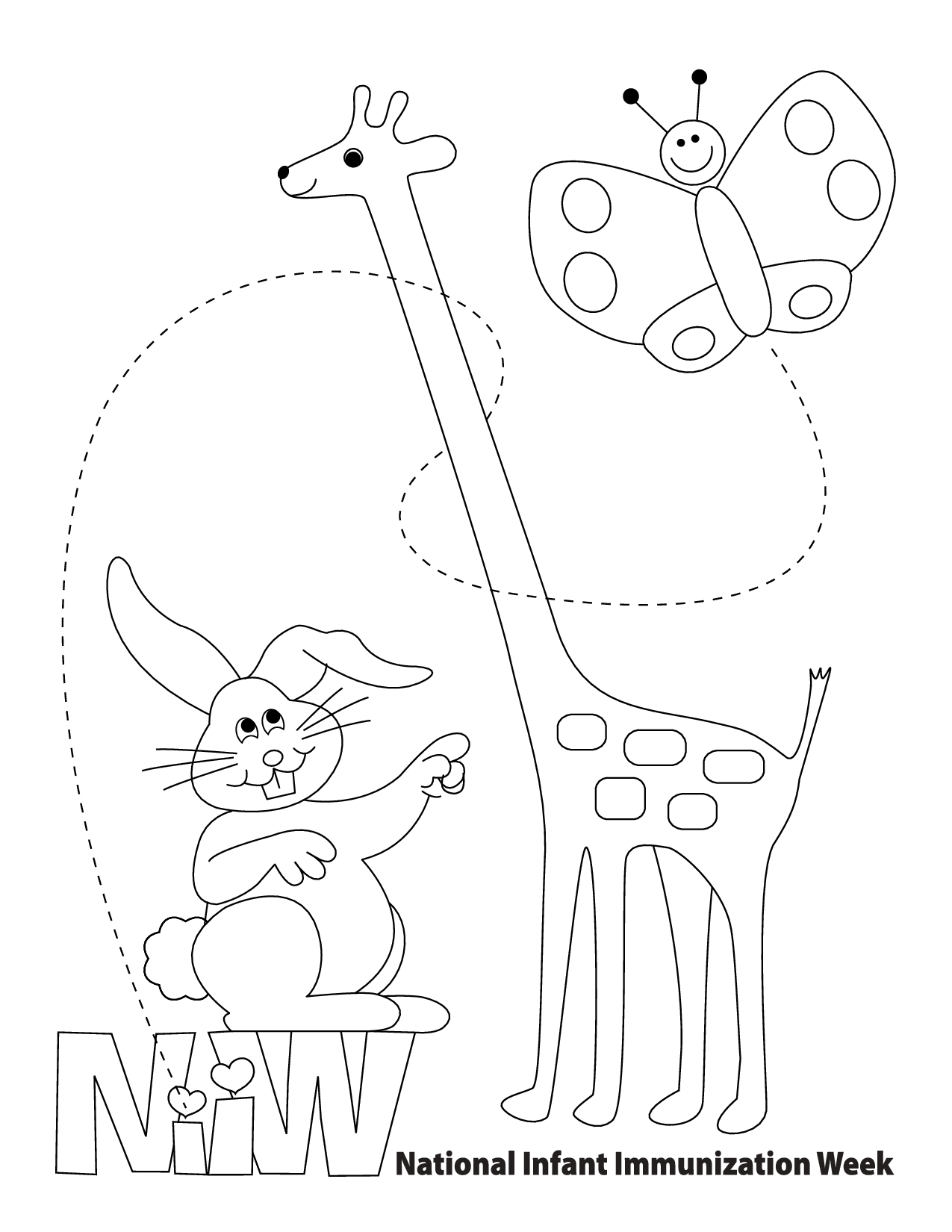 Раскраска: жираф (Животные) #7363 - Бесплатные раскраски для печати