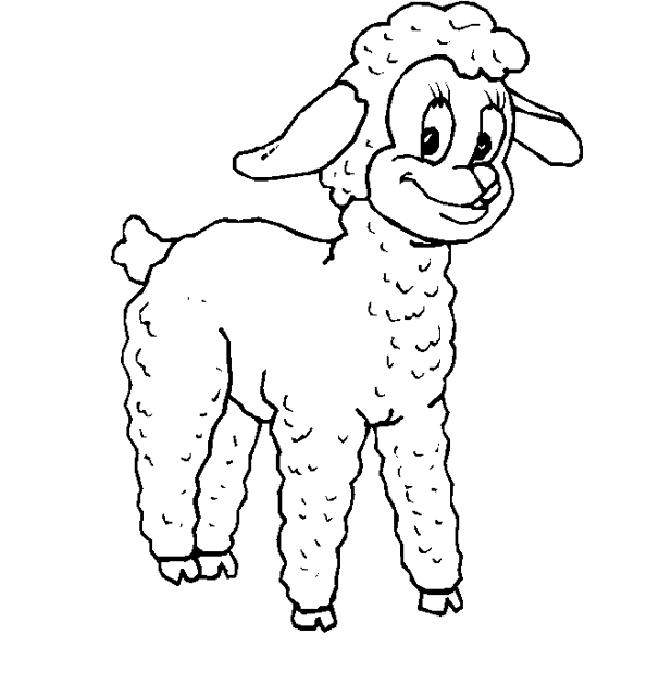 Раскраска: коза (Животные) #2415 - Бесплатные раскраски для печати