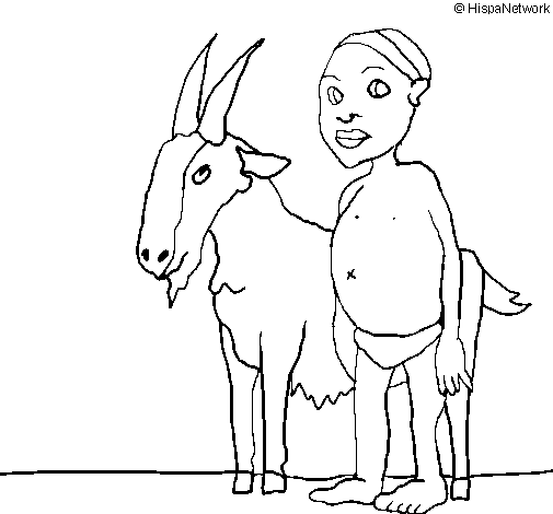 Раскраска: коза (Животные) #2428 - Бесплатные раскраски для печати