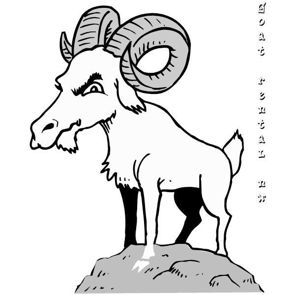Раскраска: коза (Животные) #2480 - Бесплатные раскраски для печати