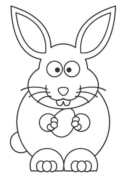 Раскраска: заяц (Животные) #10082 - Бесплатные раскраски для печати
