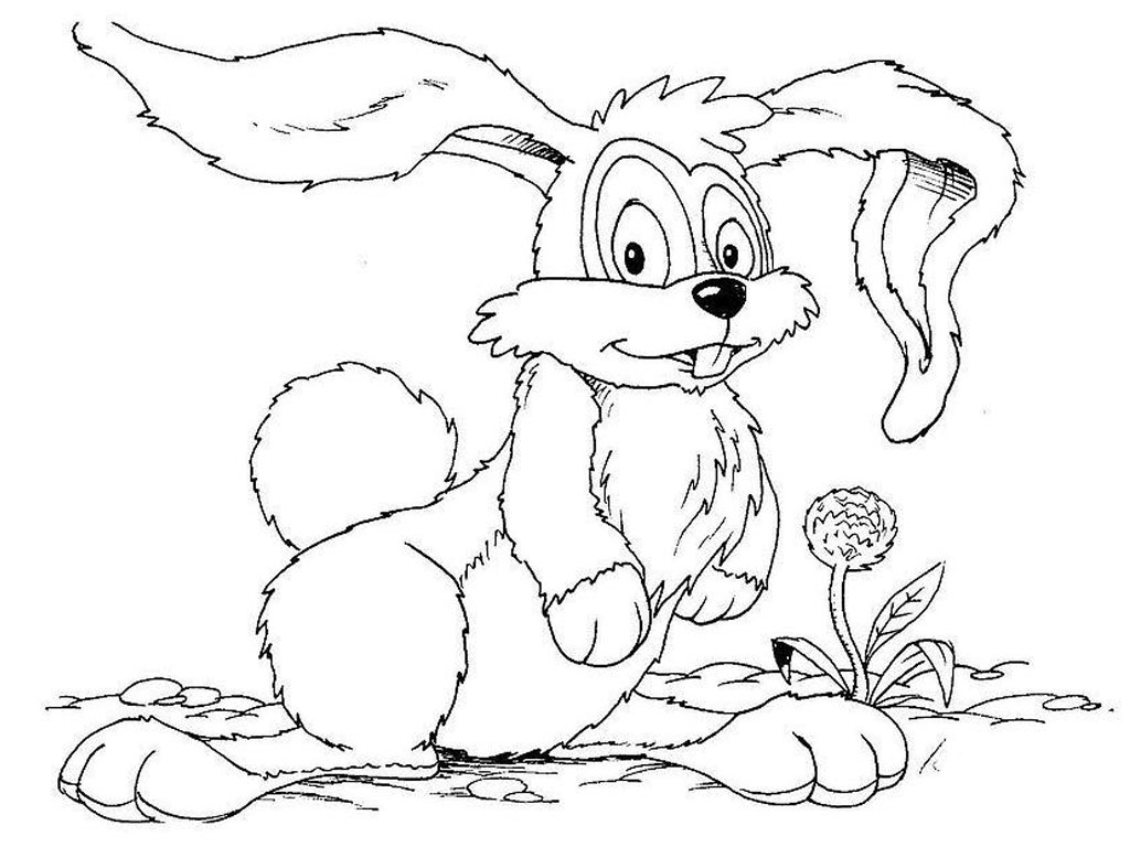 Раскраска: заяц (Животные) #10087 - Бесплатные раскраски для печати