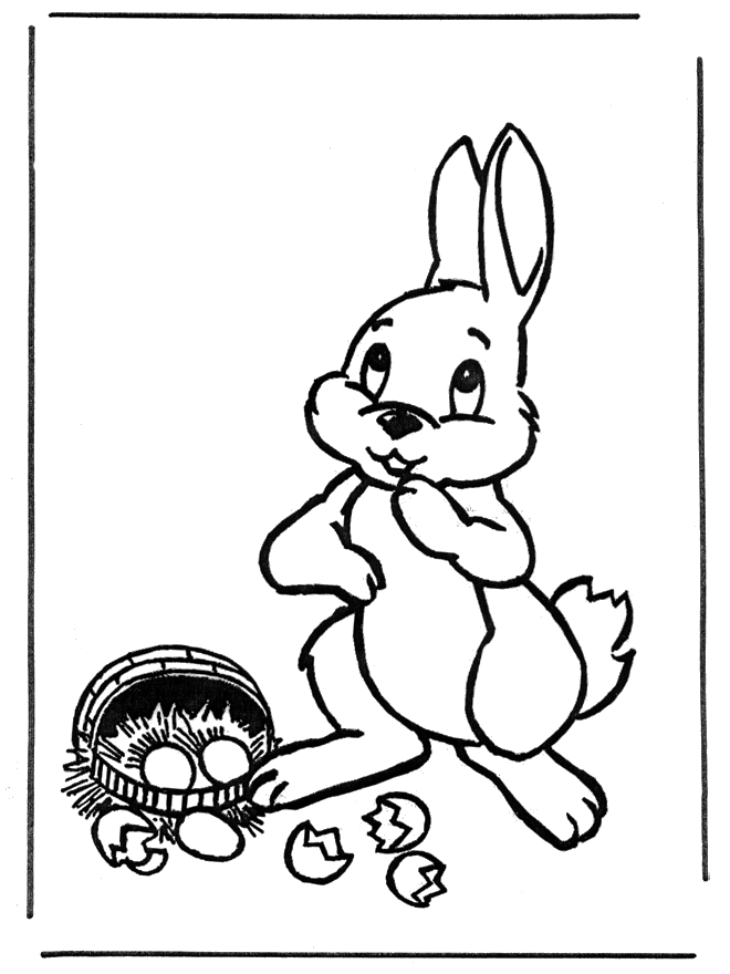 Раскраска: заяц (Животные) #10112 - Бесплатные раскраски для печати