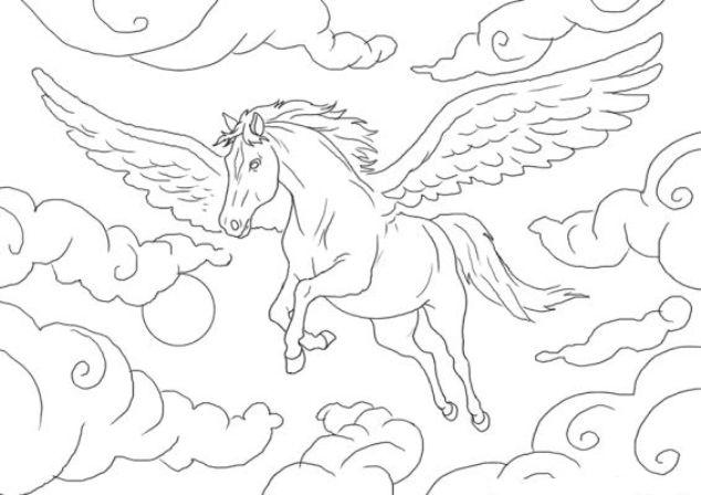 Раскраска: лошадь (Животные) #2305 - Бесплатные раскраски для печати