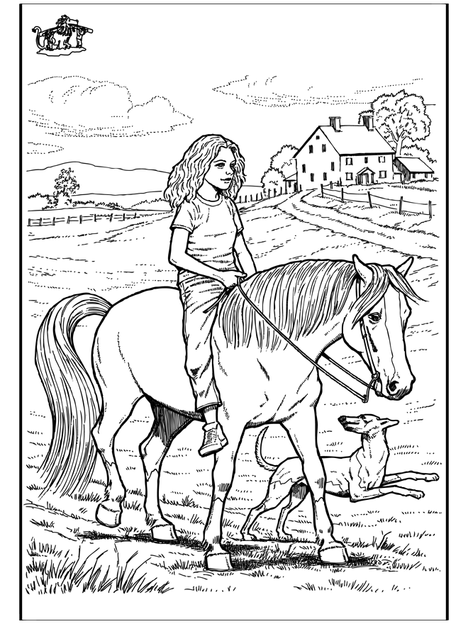 Раскраска: лошадь (Животные) #2358 - Бесплатные раскраски для печати